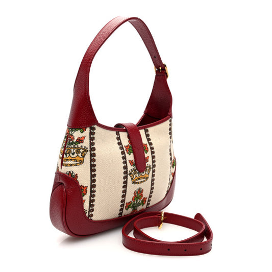 Gucci 100 Jackie 1961 Hobo Limited Edition Canvas Small