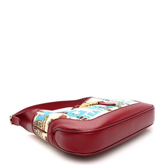 Gucci 100 Jackie 1961 Hobo Limited Edition Canvas Small